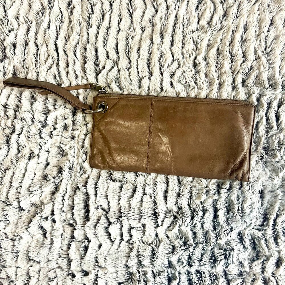 Gray Vida HOBO Wristlet